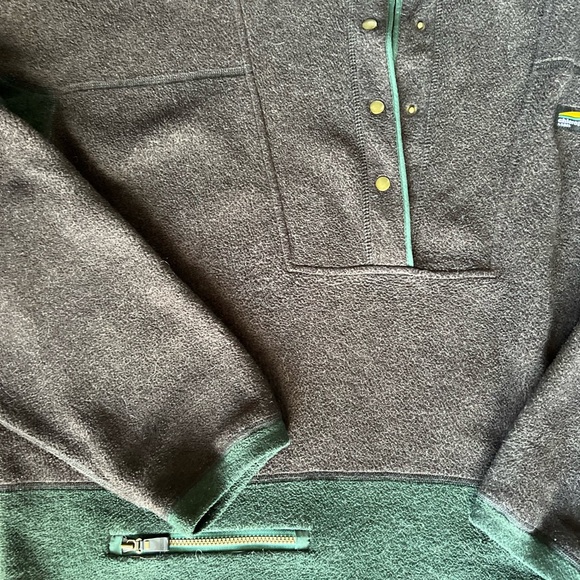 vintage canadian made chlorophylle fleece pullover , 2X - Picture 6 of 8